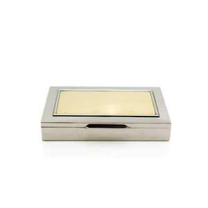 French Silver & Gold Box