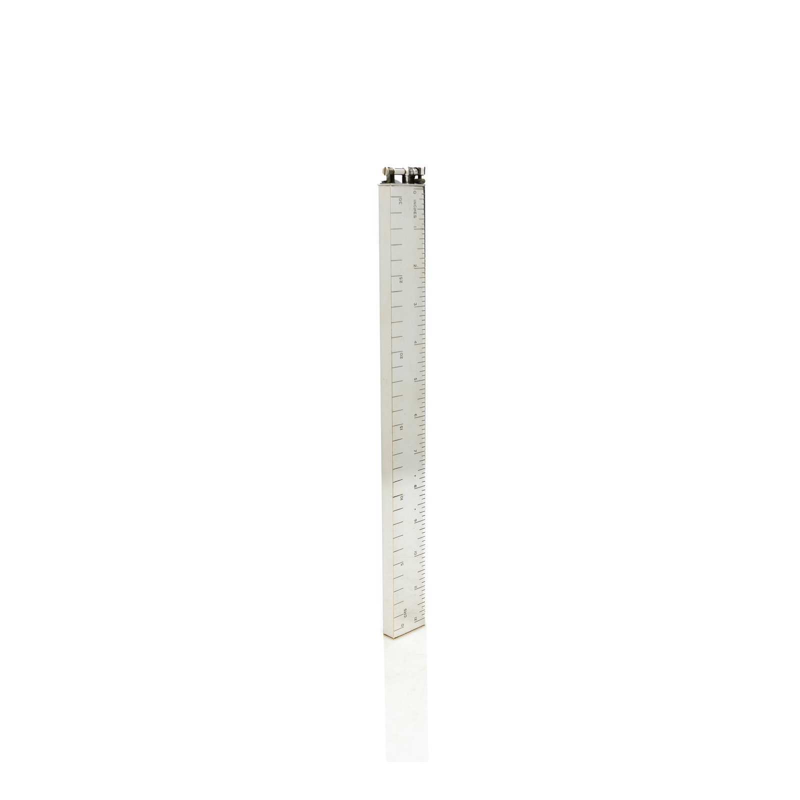 Dunhill Ruler Lighter Silver Plate