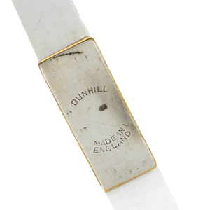 Dunhill Ruler Lighter Silver Plate