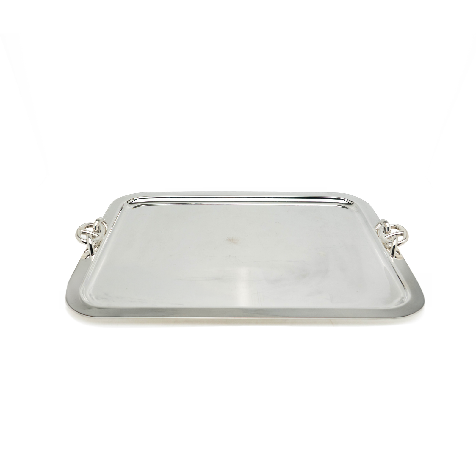 Hermes Silver Tray