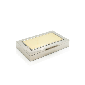 French Silver & Gold Box