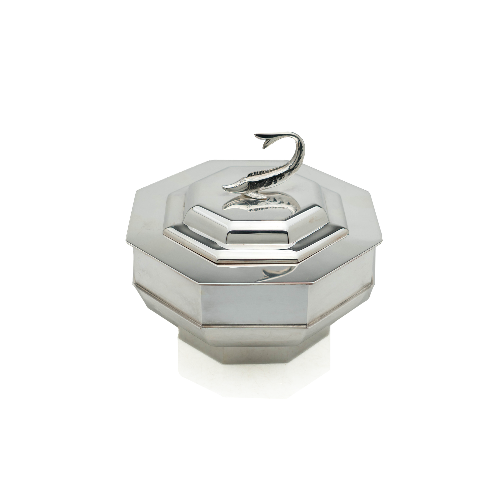 Meurgey Silver Caviar Service