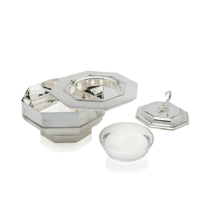 Meurgey Silver Caviar Service