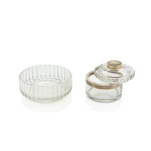 Baccarat Vermeil & Crystal Caviar Service