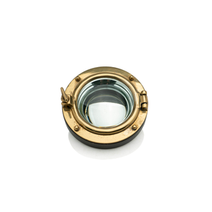 Asprey Bronze Porthole Catchall