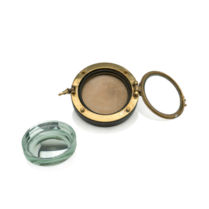 Asprey Bronze Porthole Catchall