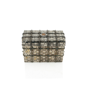 Sterling Silver Woven Box