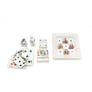 Porcelain Playing Card Set
