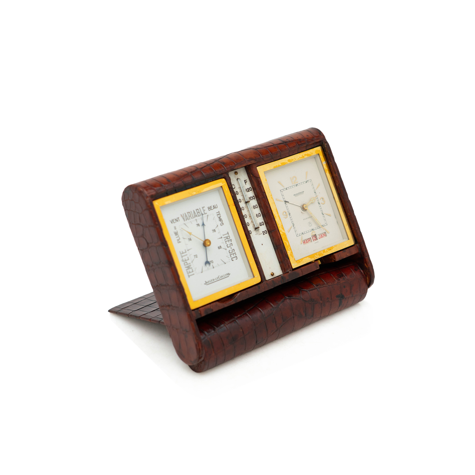 Jaeger LeCoultre Alligator Weather Station