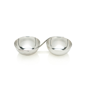 Silver Plate Double Dish