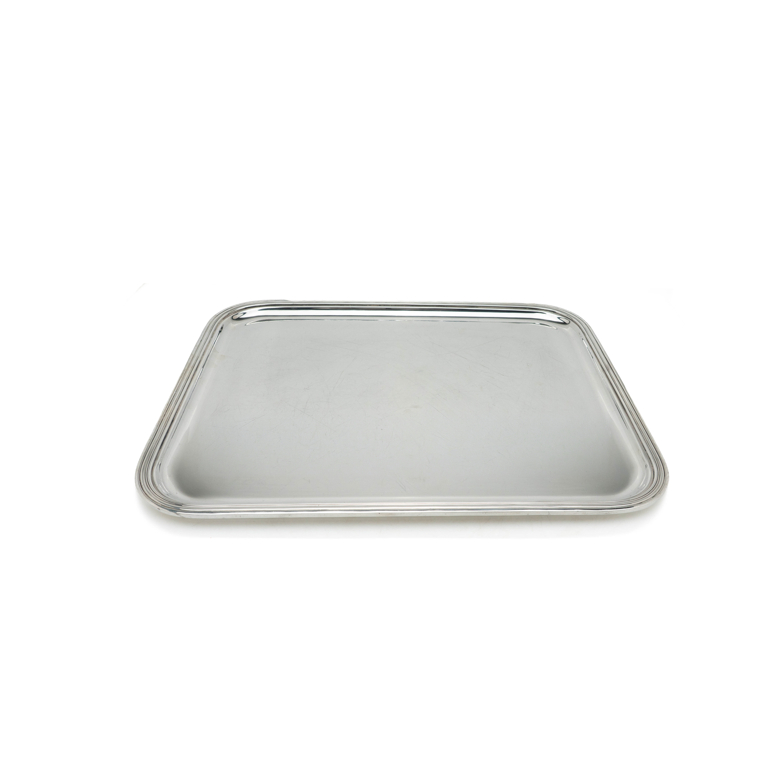 French Silver Tray