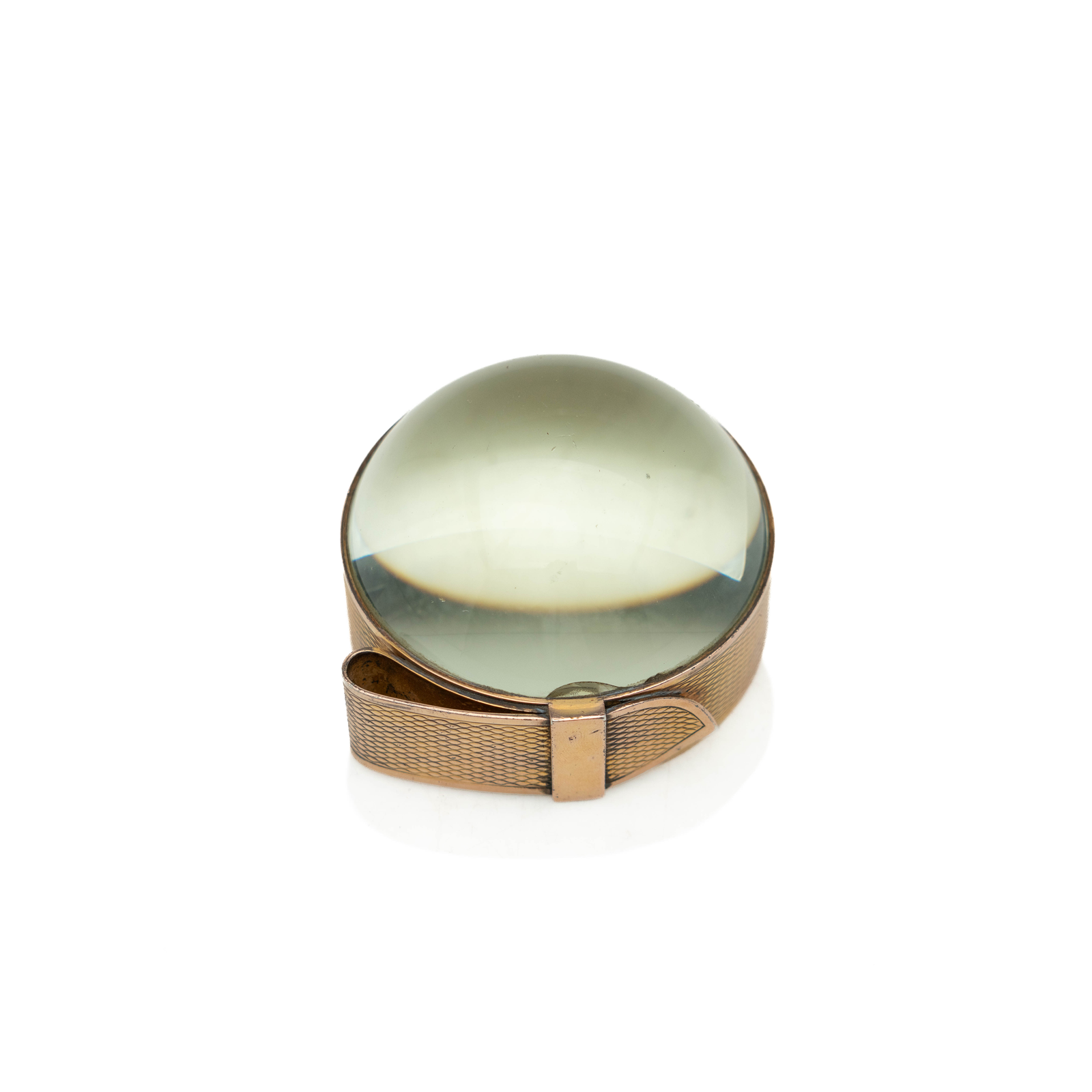 Hermes Buckle Magnifier, Vermeil