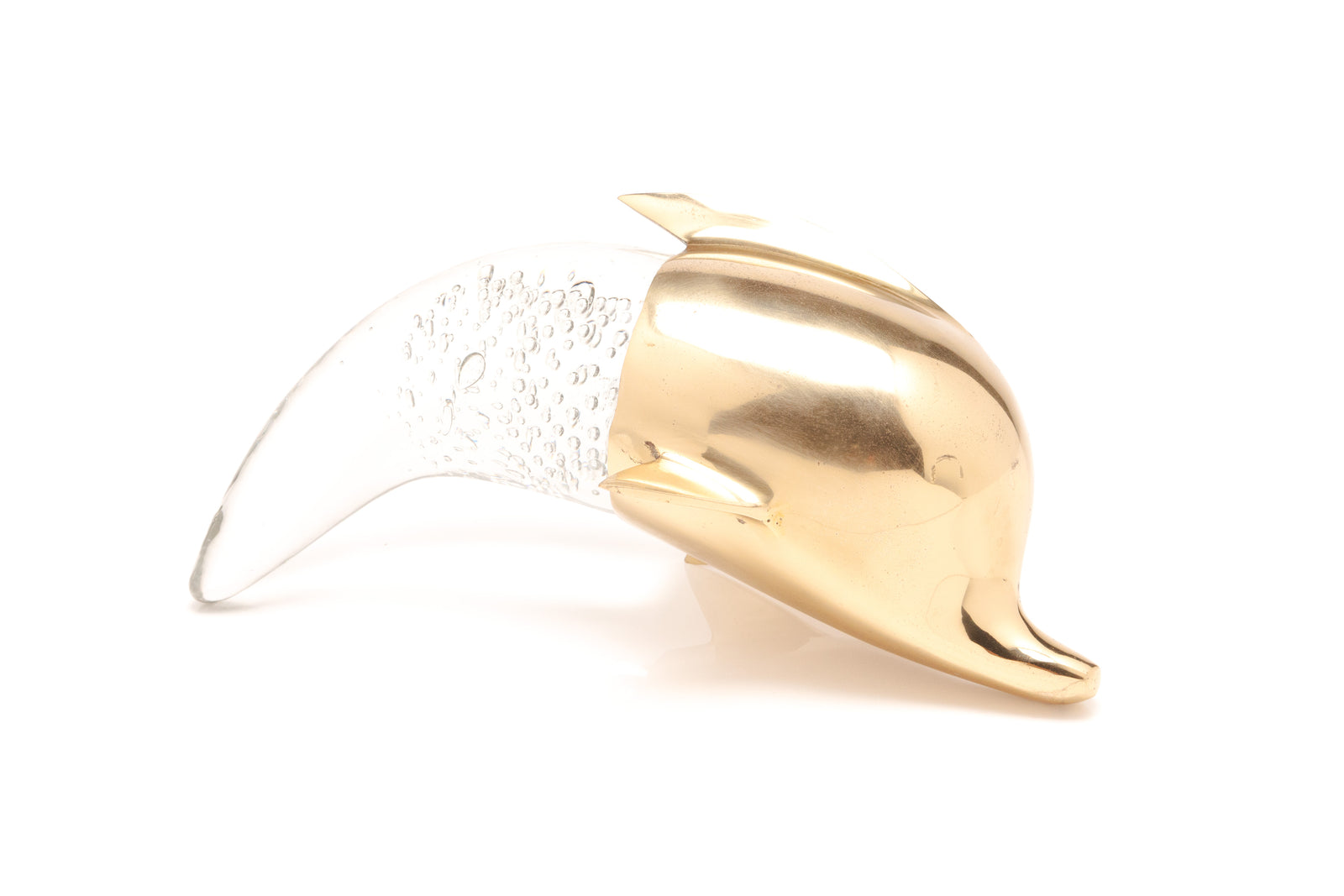 Gilt Crystal Dolphin