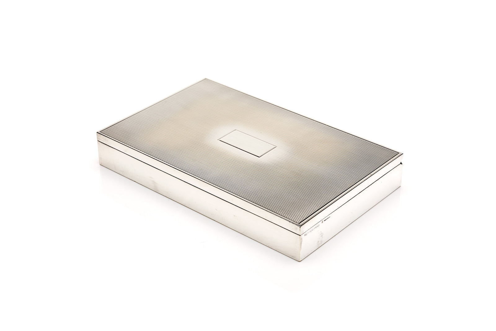 Hermes Desk Box, Engine Turned