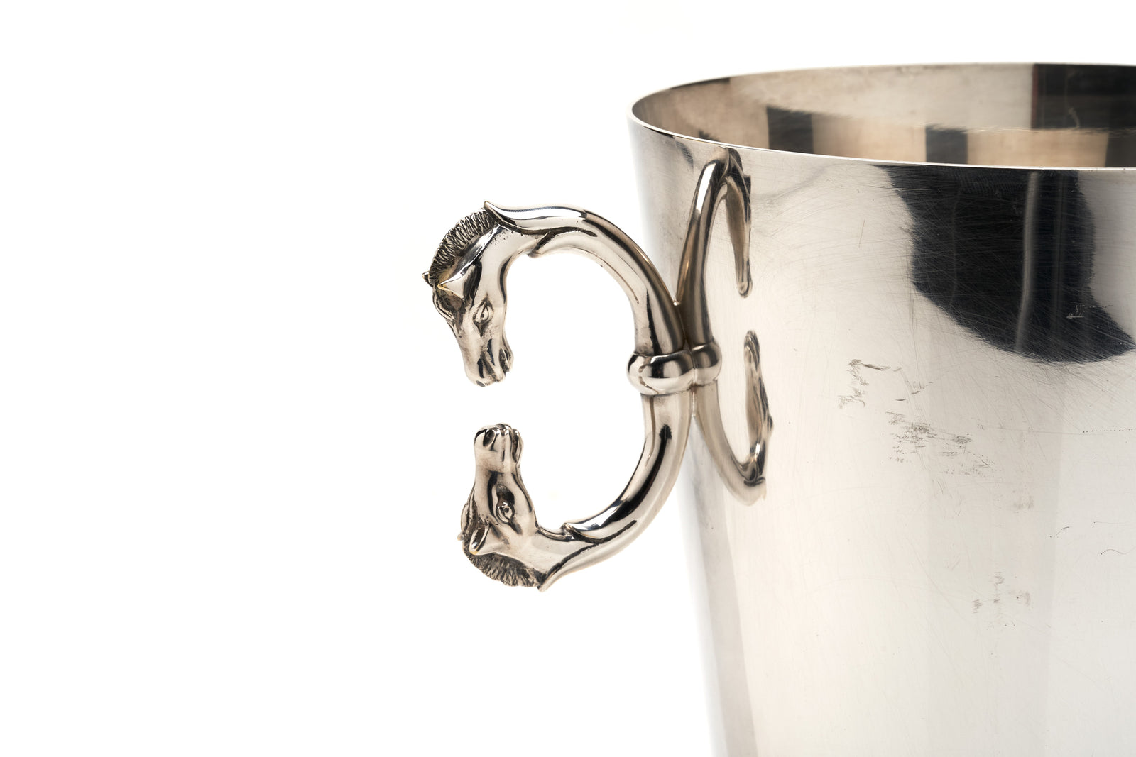 Hermes Champagne Bucket, Double Horsehead