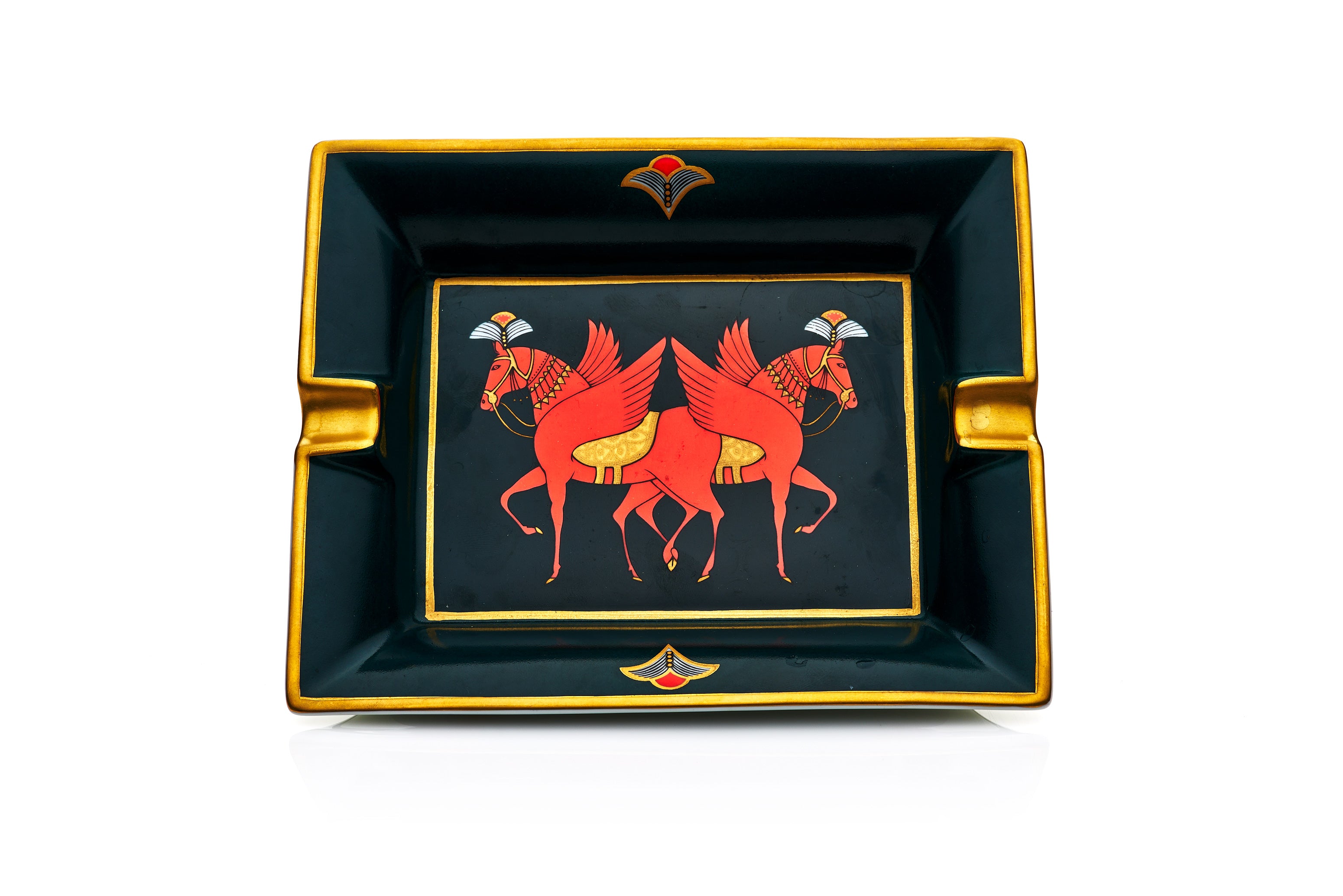Hermes Ashtray, Show Horses - Mantiques Modern