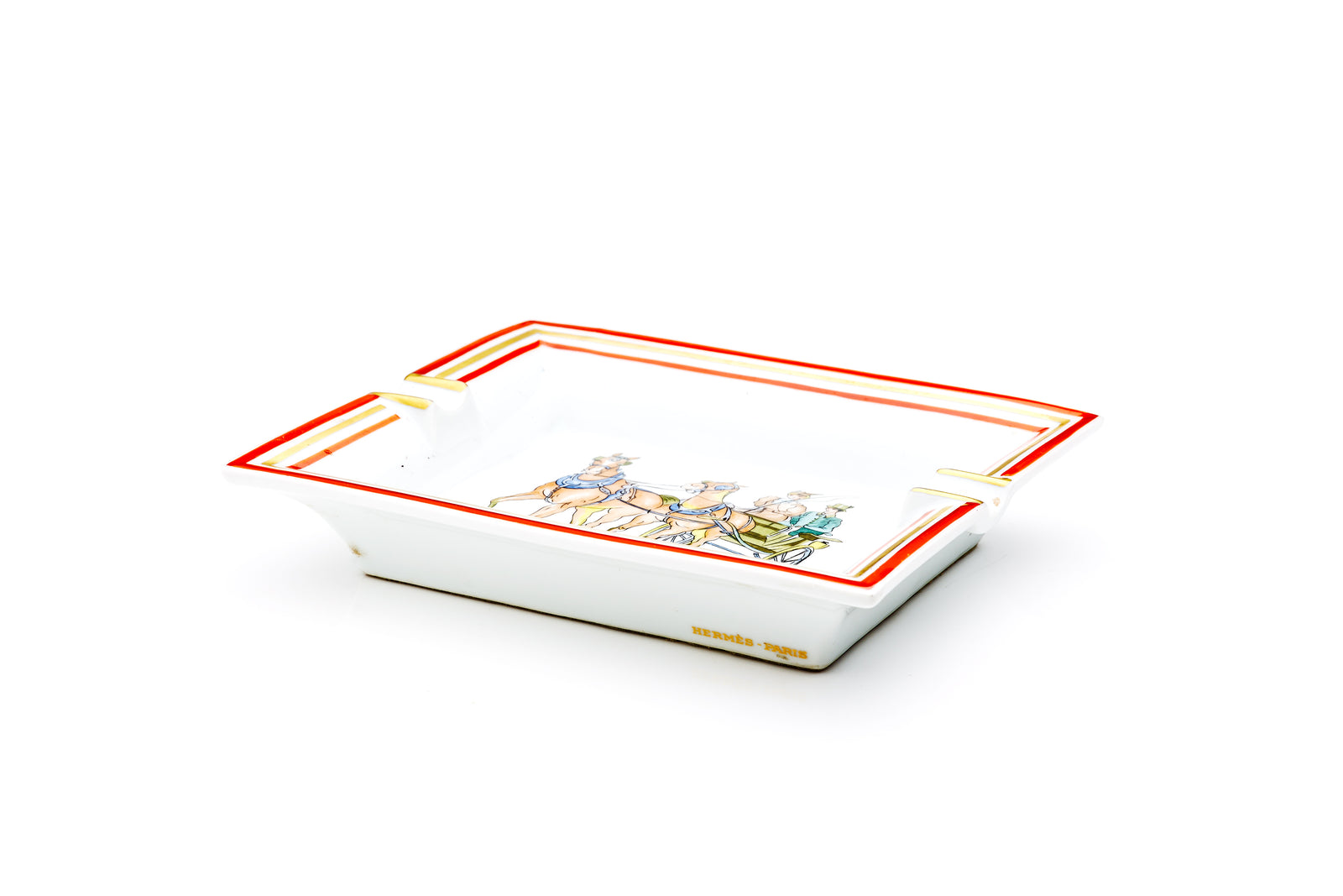 Hermes Ashtray, Horse & Buggy