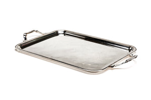 French Serving Tray, Ribbed Edge