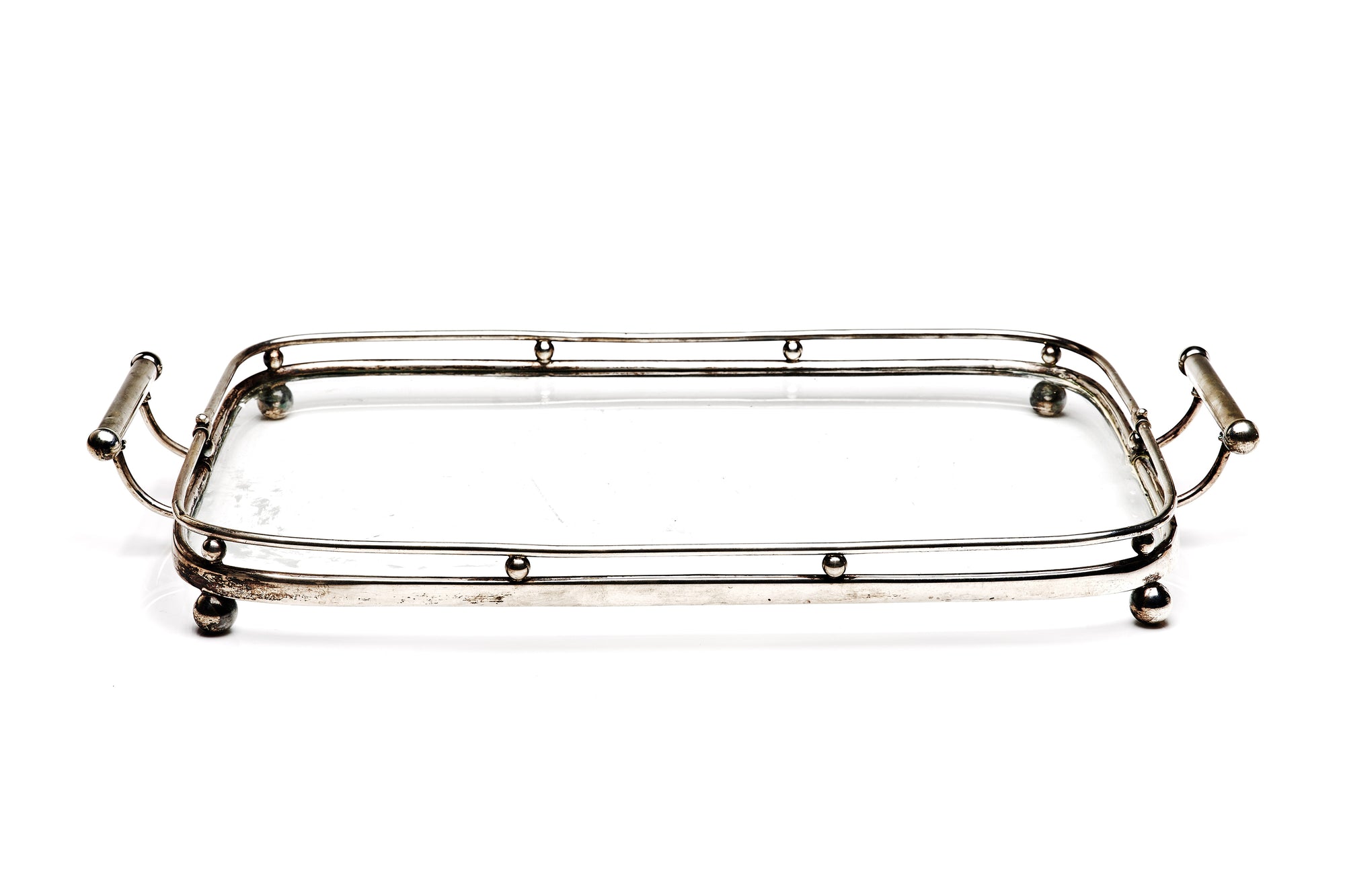 Sterling Silver Tray, French
