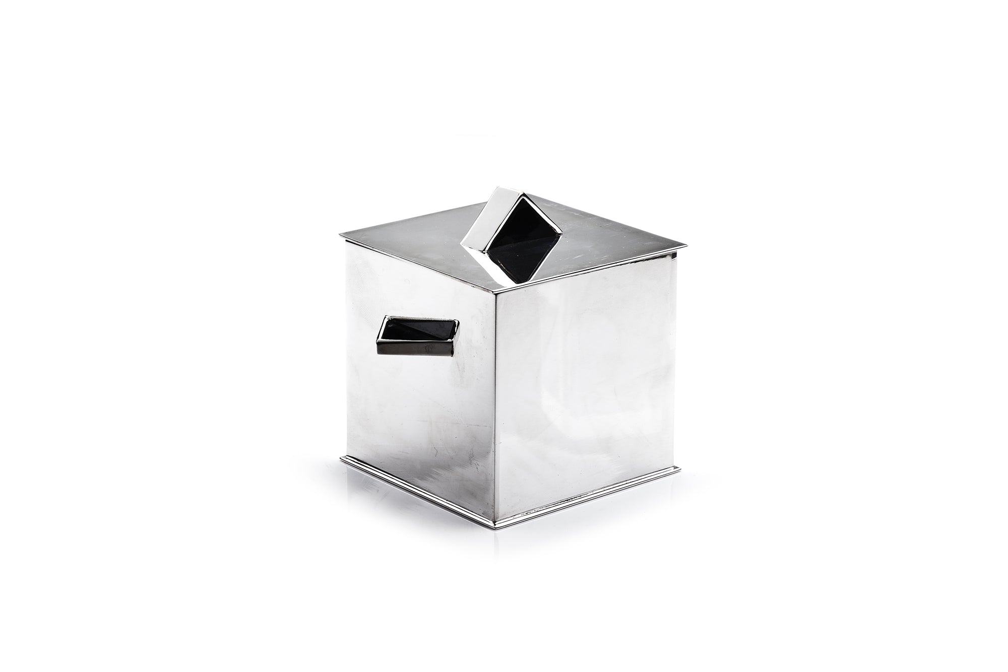 French Silver & Enamel Box