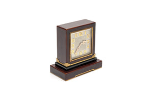 Cartier Gold & Lacquer Clock