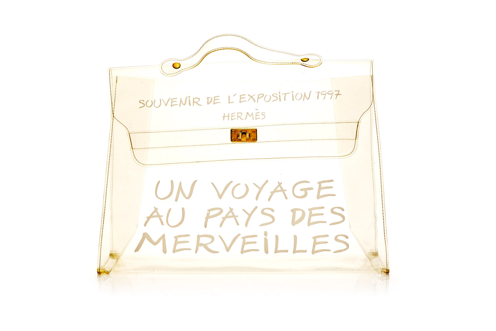Hermes Souvenir De L'Exposition Kelly Transparent