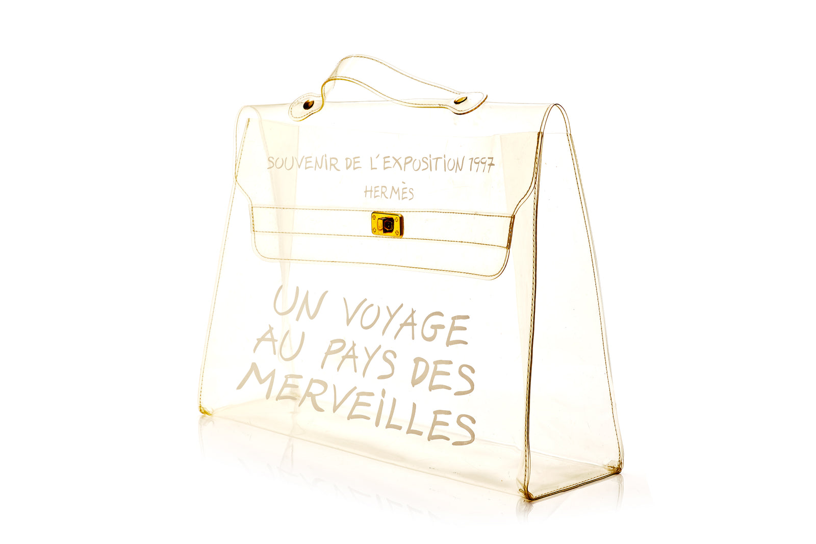 Hermes Souvenir De L'Exposition Kelly Transparent