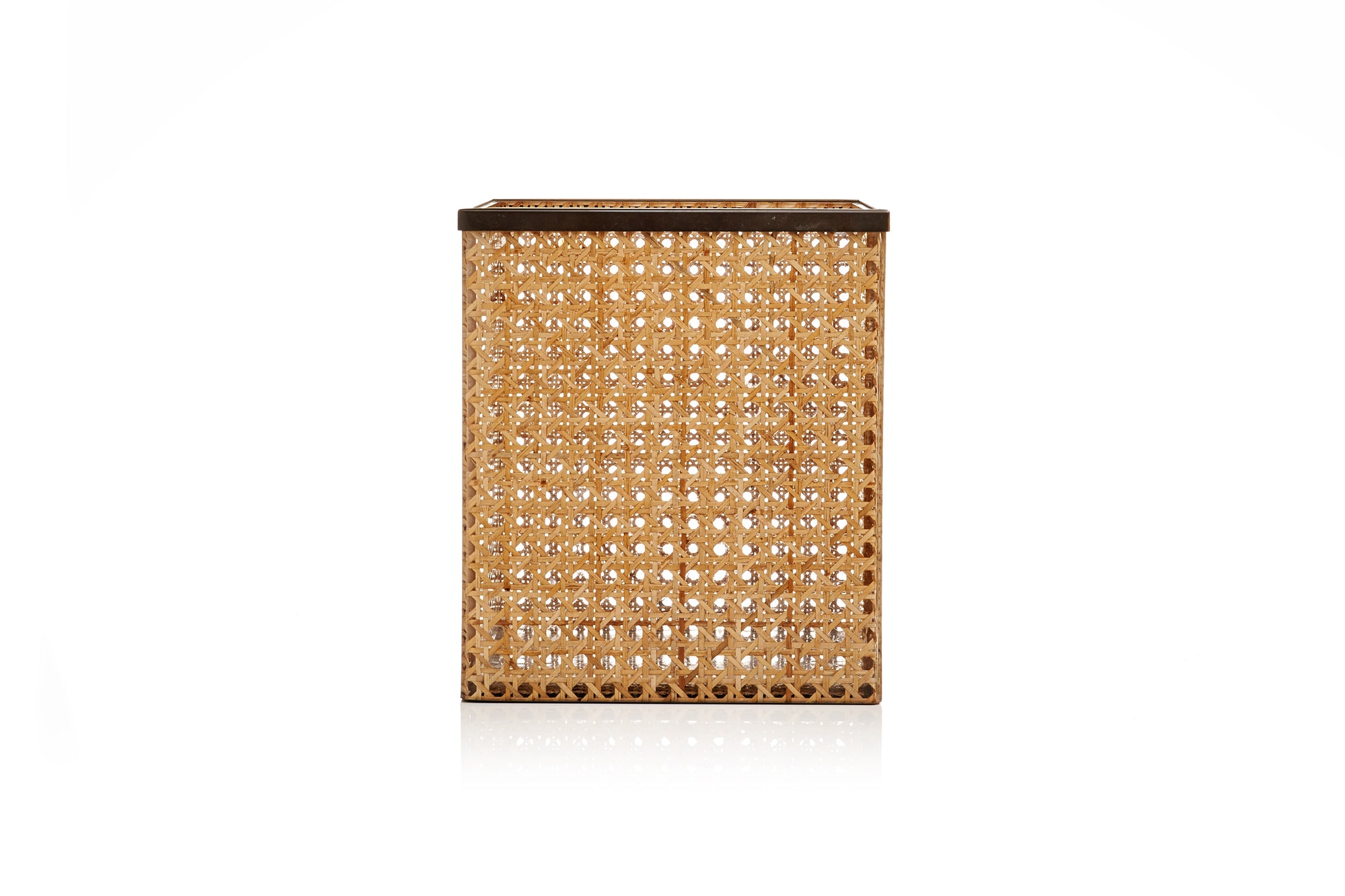 Christian Dior Wicker Waste Bin
