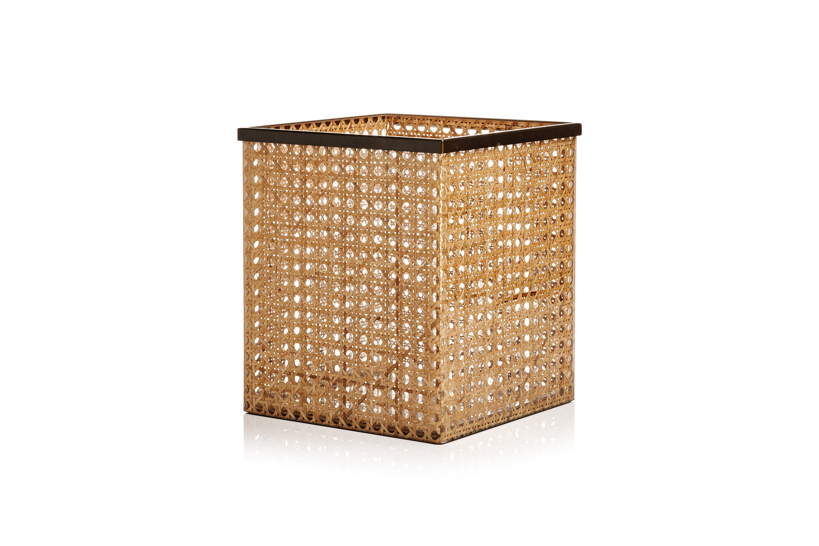 Christian Dior Wicker Waste Bin