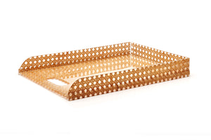 Christian Dior Wicker Tray