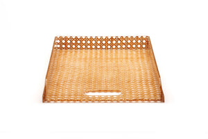 Christian Dior Wicker Tray