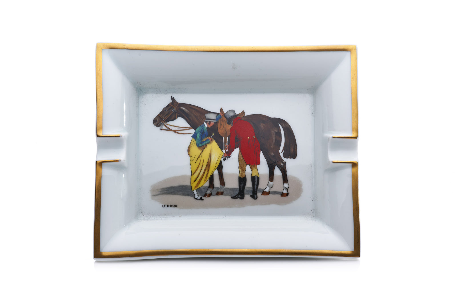 Hermes Ashtray, Horse & Rider