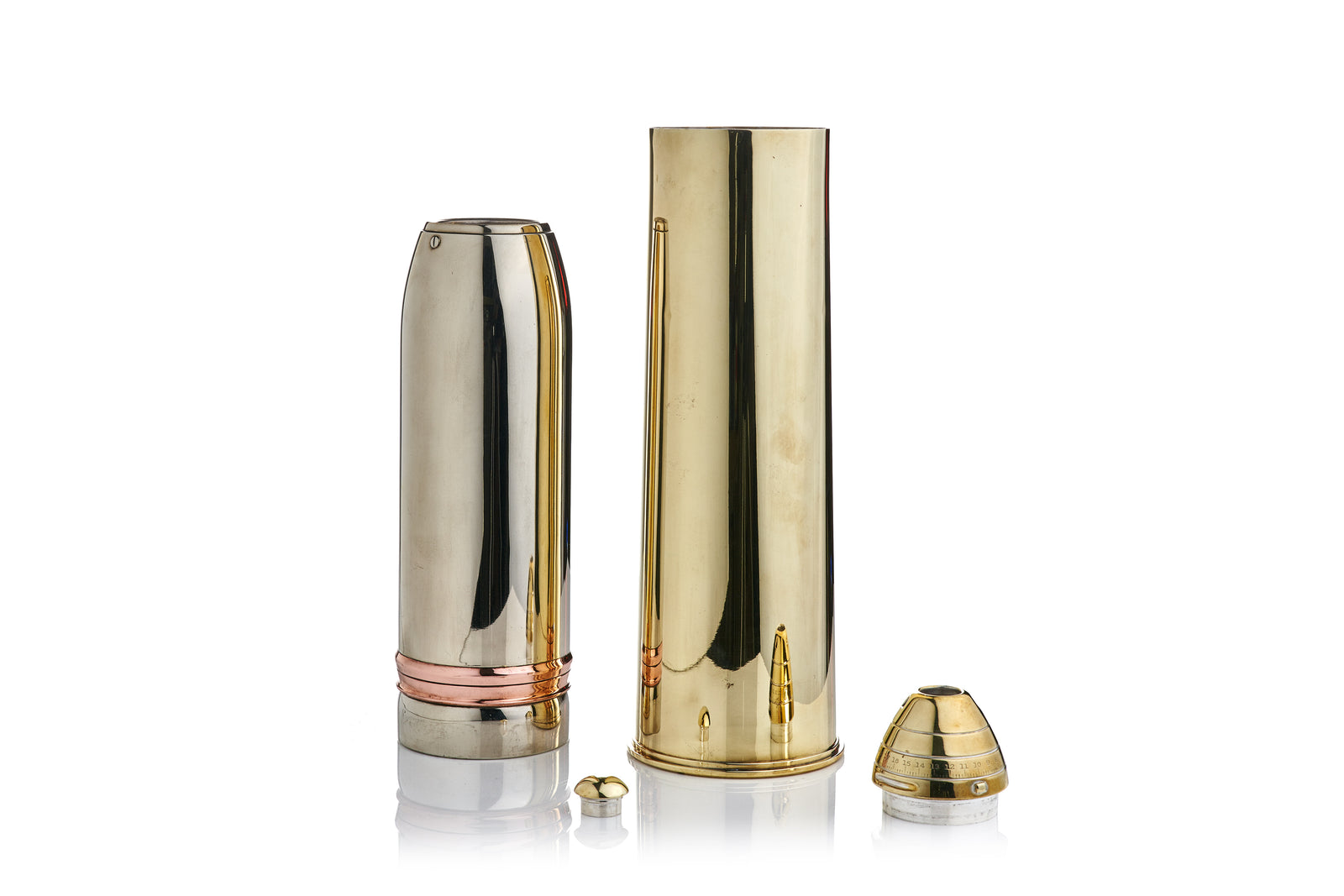 Gorham 'Shrapnel Shell' Cocktail Shaker