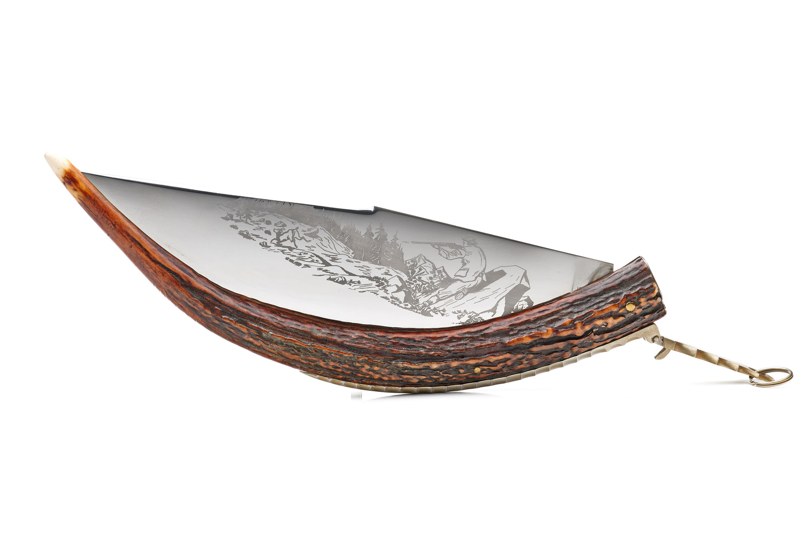 Swiss Antler Display Knife