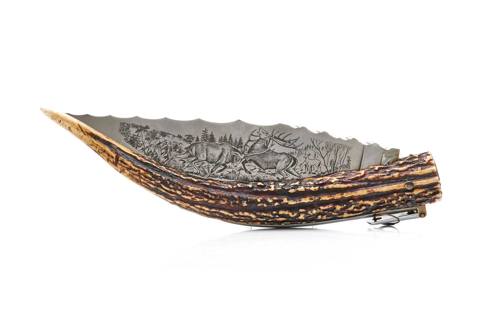 Swiss Antler Display Knife