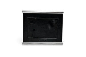Lanvin Leather & Chrome Picture Frame