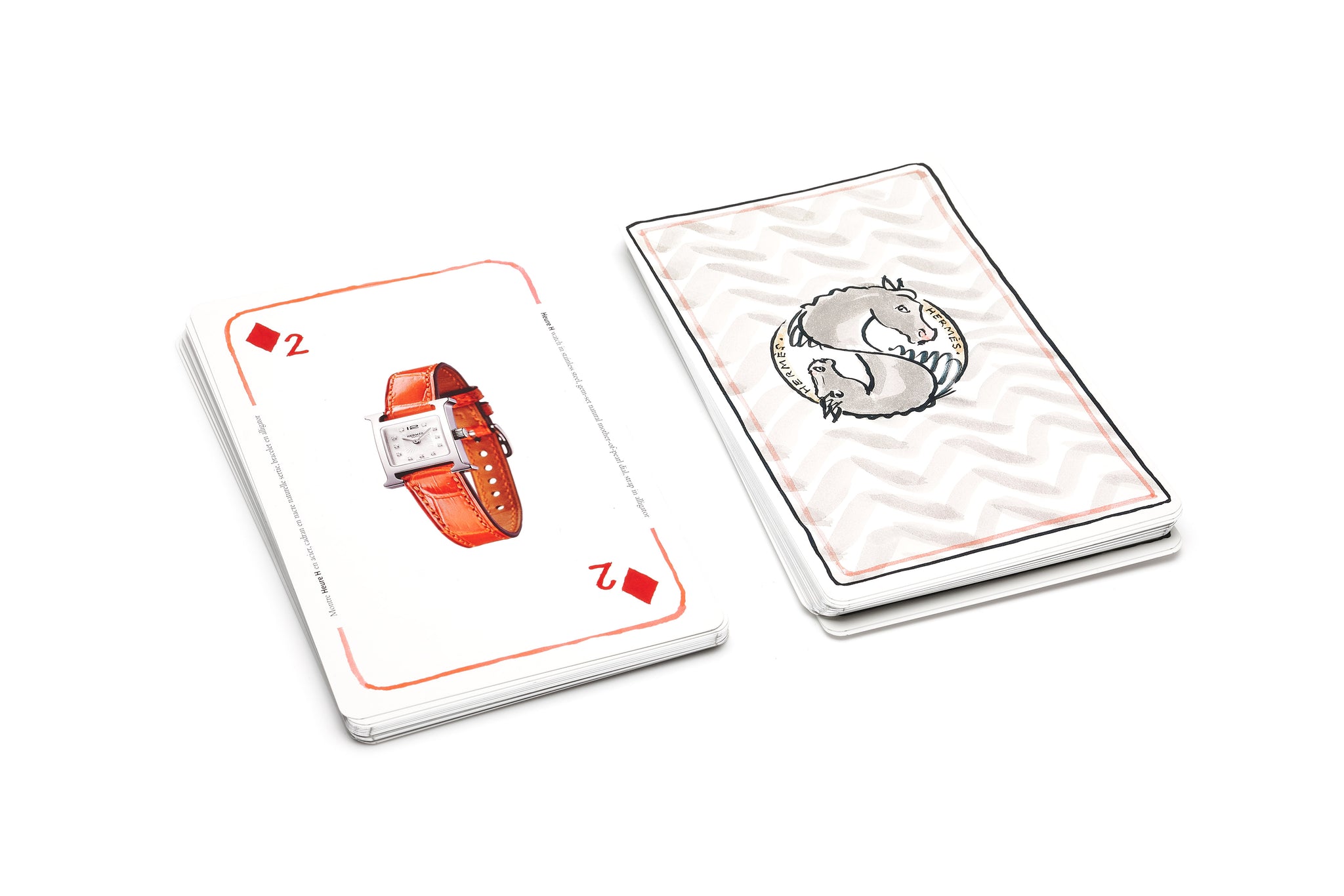 Hermes Jumbo Playing Cards - Mantiques Modern