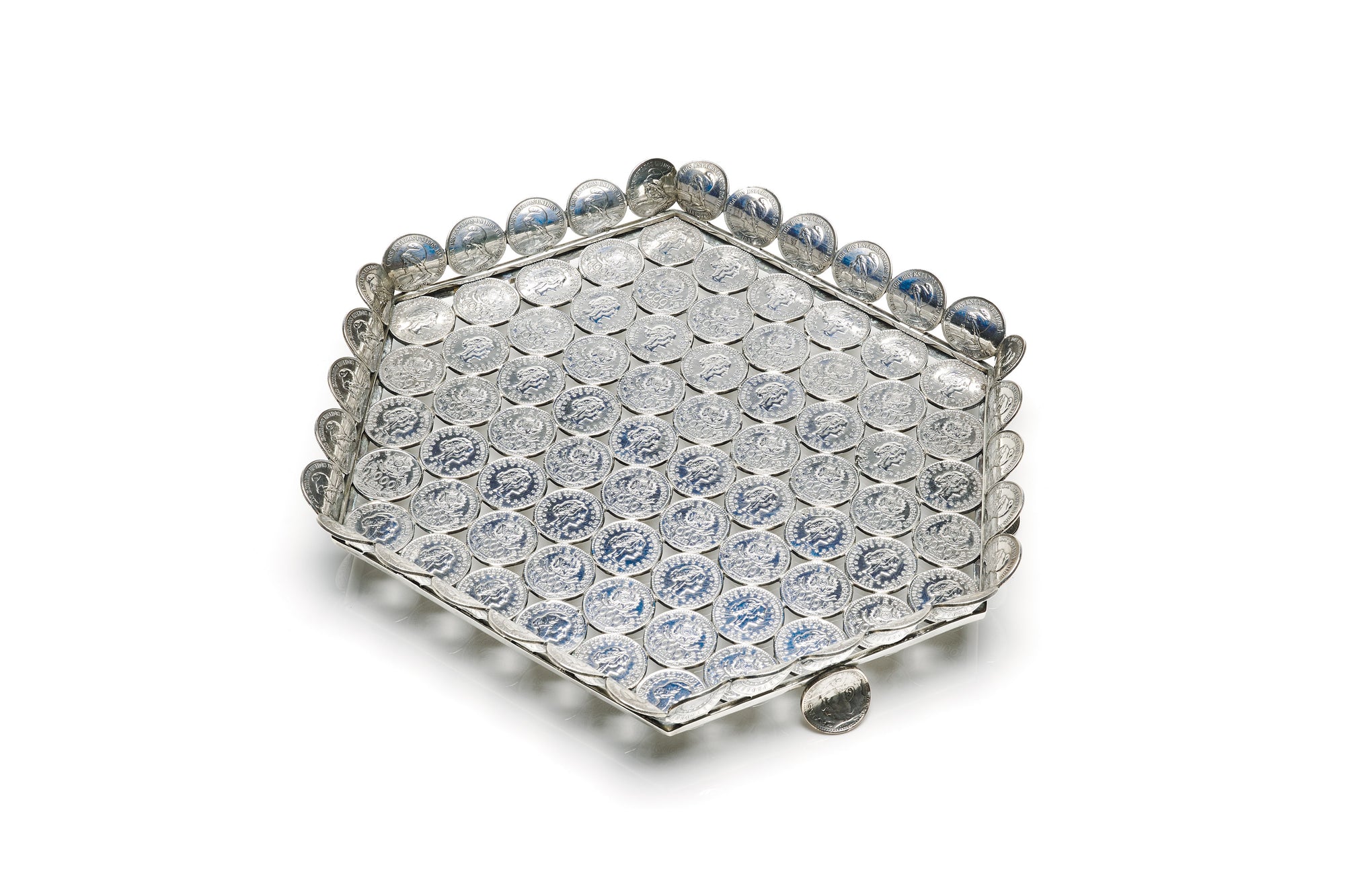 Sterling Coin Tray