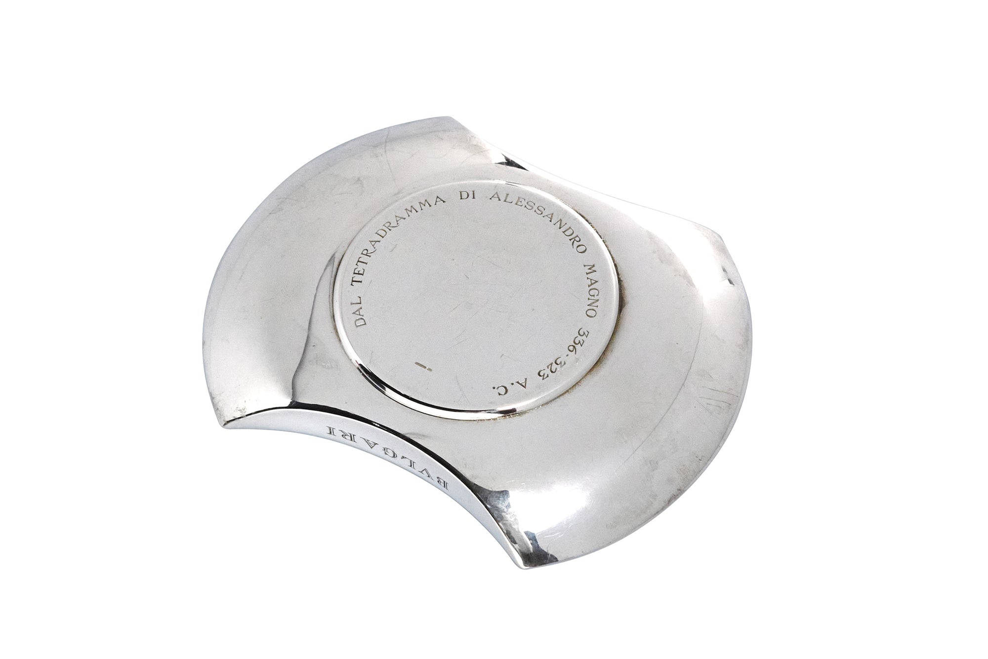 Bvlgari Sterling Coin Dish