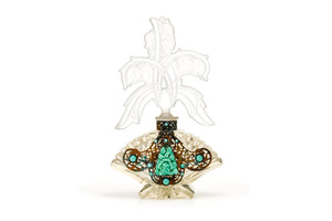 Czech Perfume Bottle, Art-Deco