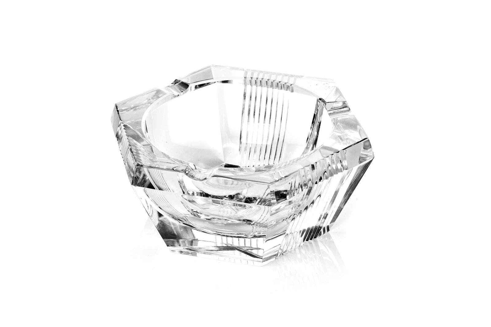 French Crystal Ashtray