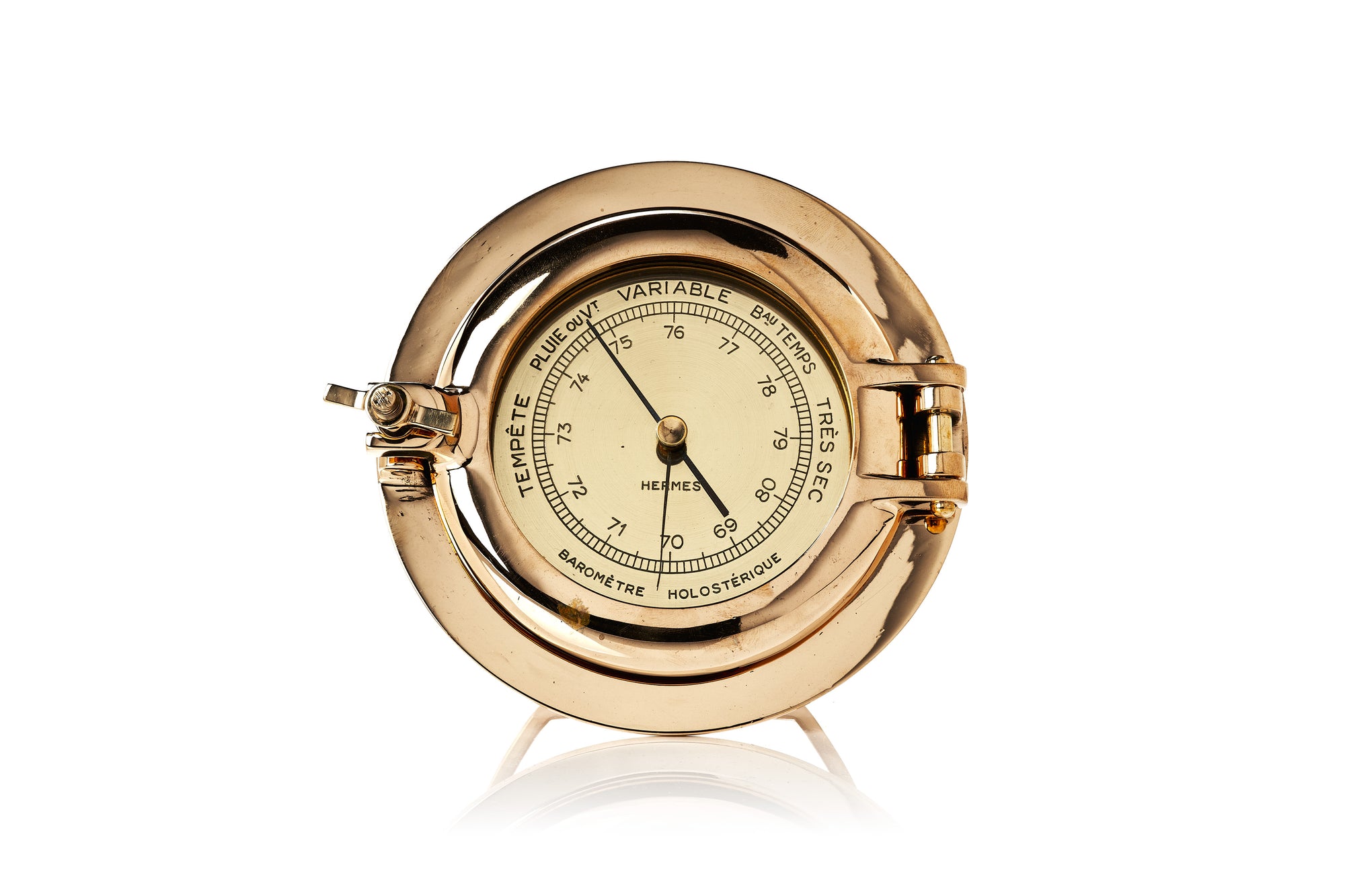 Hermes Porthole Barometer