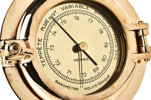 Hermes Porthole Barometer