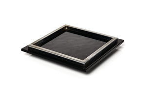 Glass & Silver Tray