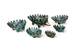 Walter Bosse Bronze Stacking Ashtrays