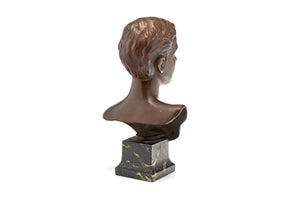 Bronze Bust of a Young Man