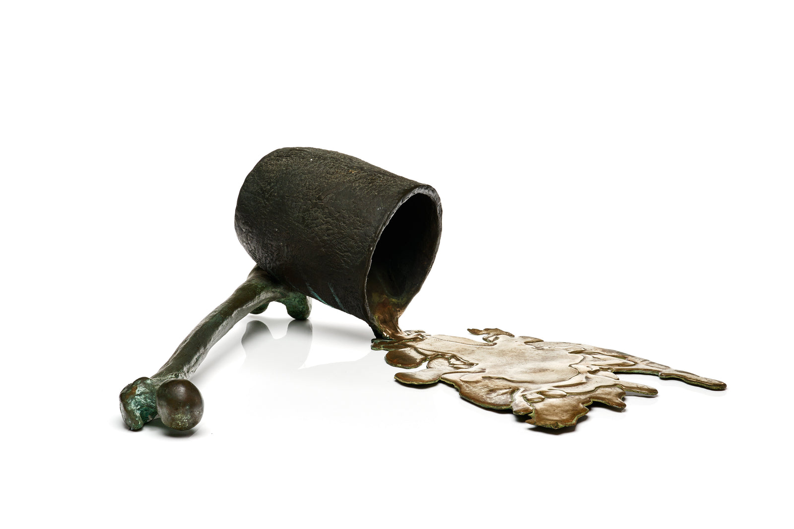 Spilled Bronze Sculpture