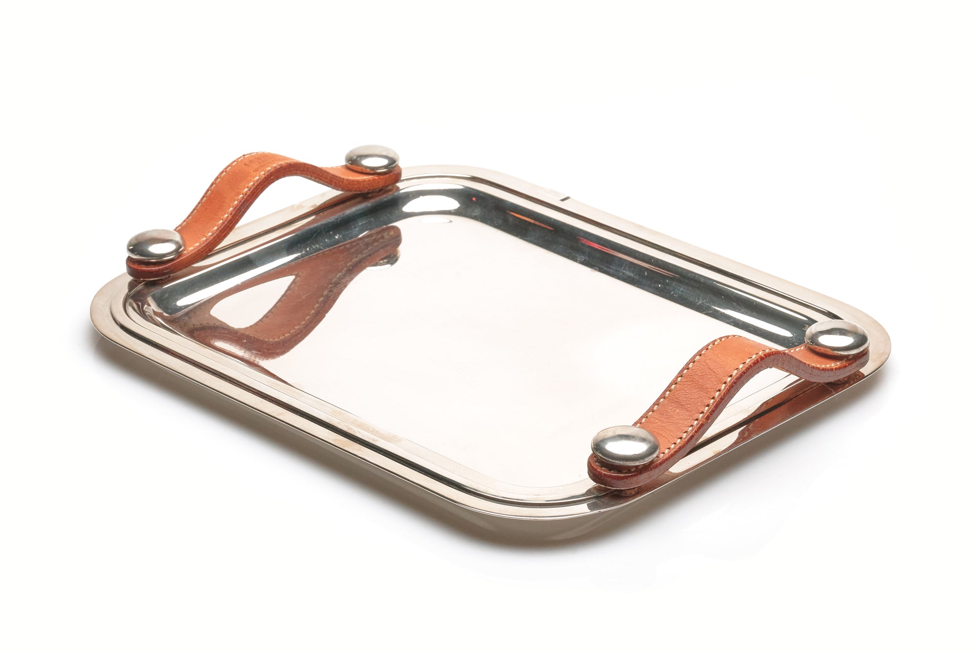 Hermes Leather Serving Tray